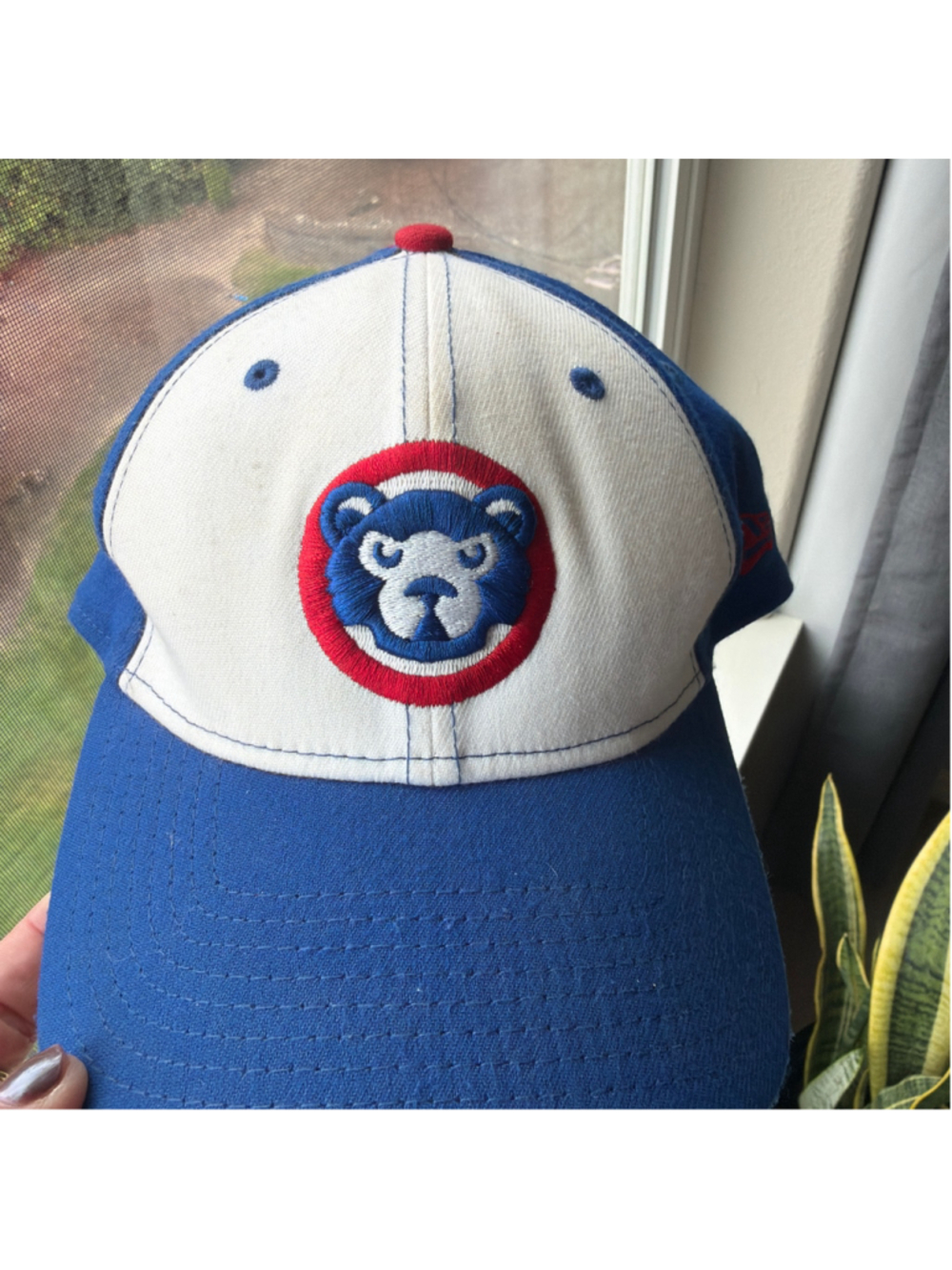 Men's New Era Chicago Cubs Baseball Hat One Size Blue White
